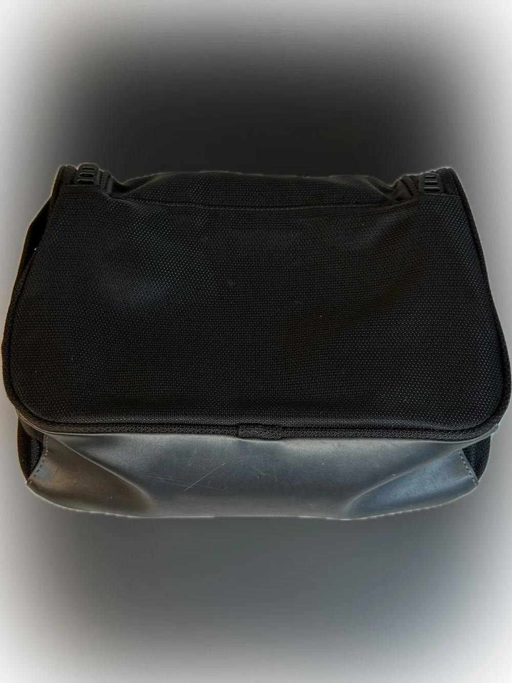 TUMI T-Tech Hanging Travel Toiletry Bag Black Organizer Zip Case